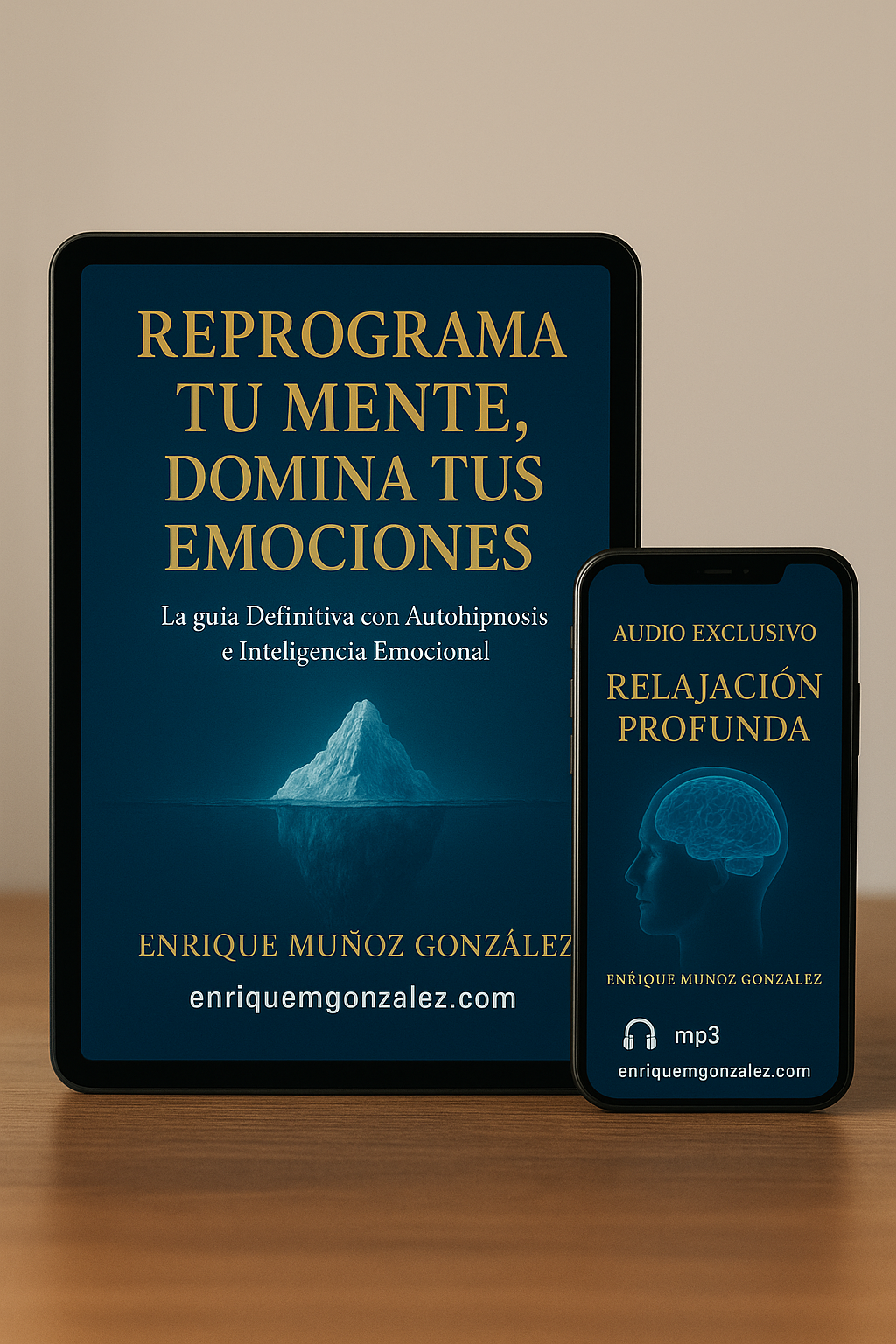 Combo Premium — Libro digital y audios de autohipnosis de Enrique Muñoz